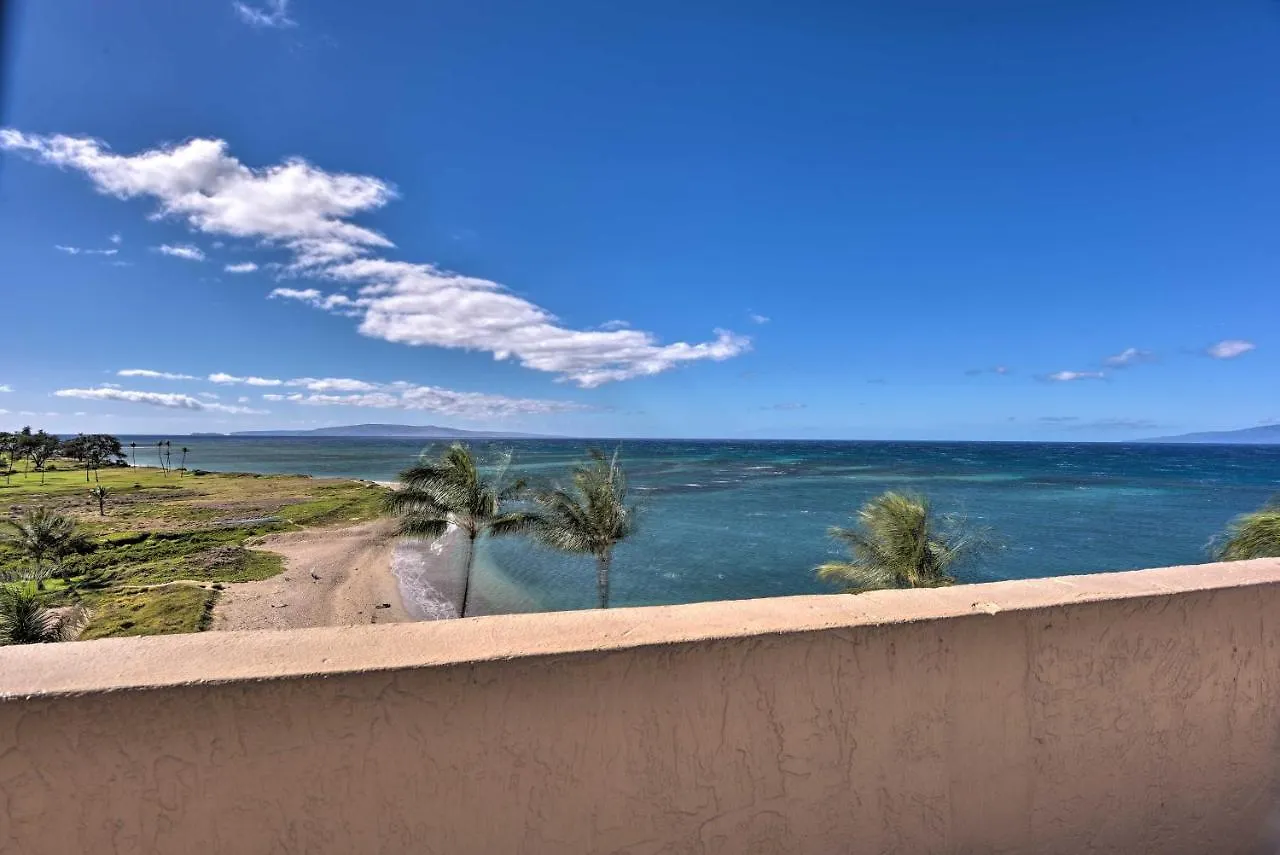 Beachfront Kihei Sanctuary With Lanai And Ocean Views!